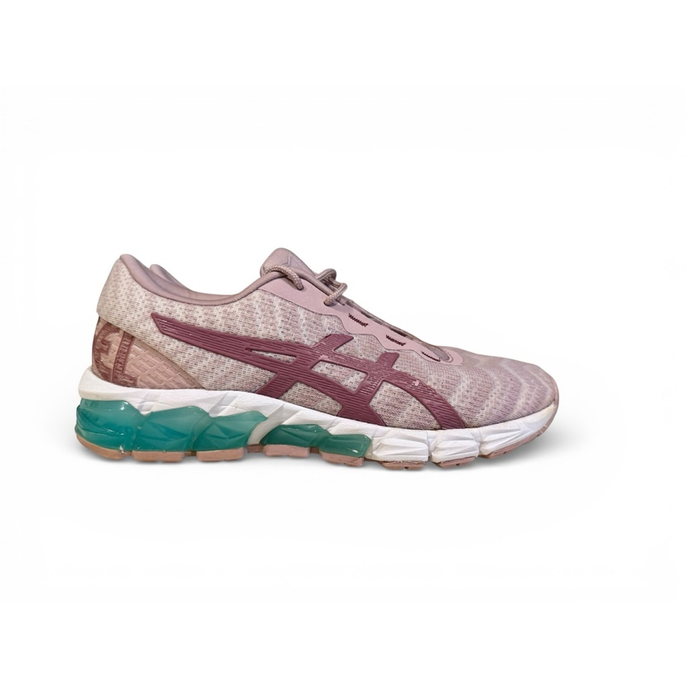 ASICS GEL Quantum 180 Women’s 6.5 Running Shoes 1022A164 Watershed Rose/Purple - Picture 1 of 9